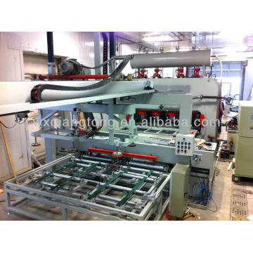 Melamine press machine/short cycle press line/veneer hot press